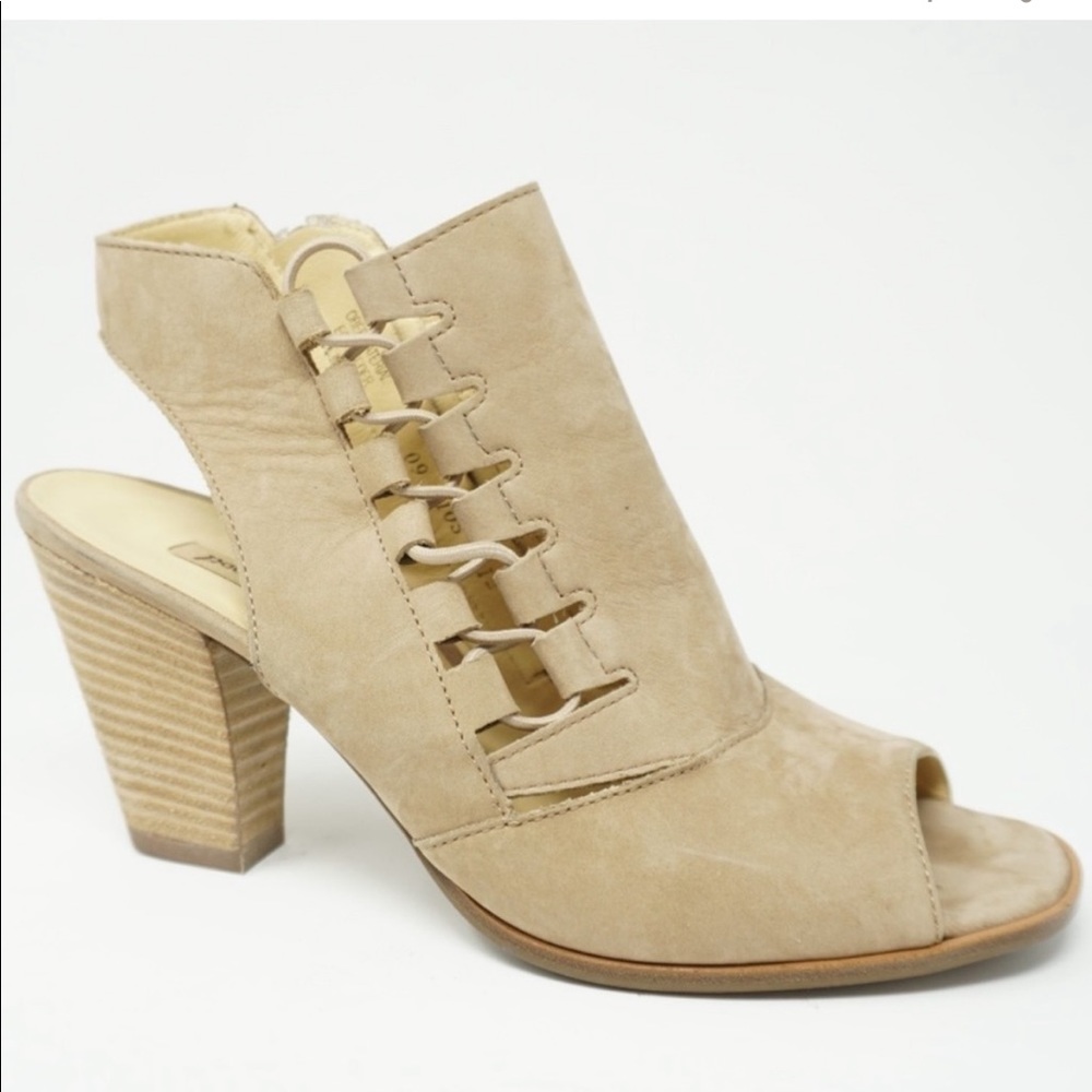 Paul Green Mindy heel in Sisal Nubuk